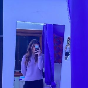 Zara purple sweater